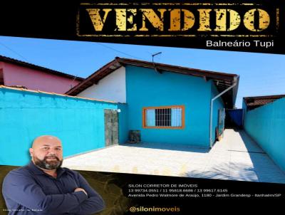 Casa para Venda, em Itanhaém, bairro Balneário Tupy, 2 dormitórios, 1 banheiro, 2 vagas