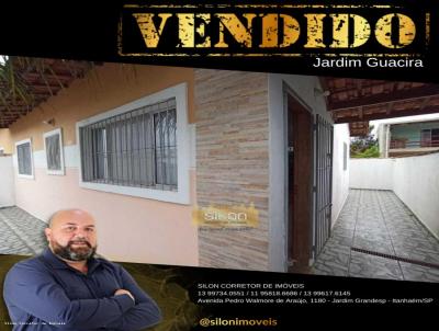 Casa para Venda, em Itanhaém, bairro Jardim Guacyra, 2 dormitórios, 2 banheiros, 1 suíte, 2 vagas