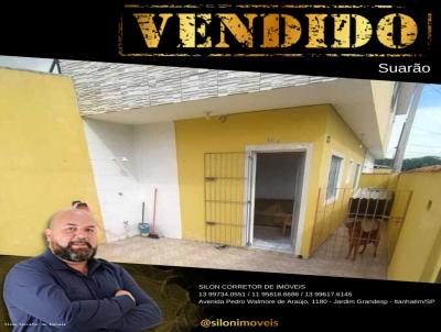 Casa para Venda, em Itanhaém, bairro Suarão, 2 dormitórios, 2 banheiros, 1 suíte, 2 vagas
